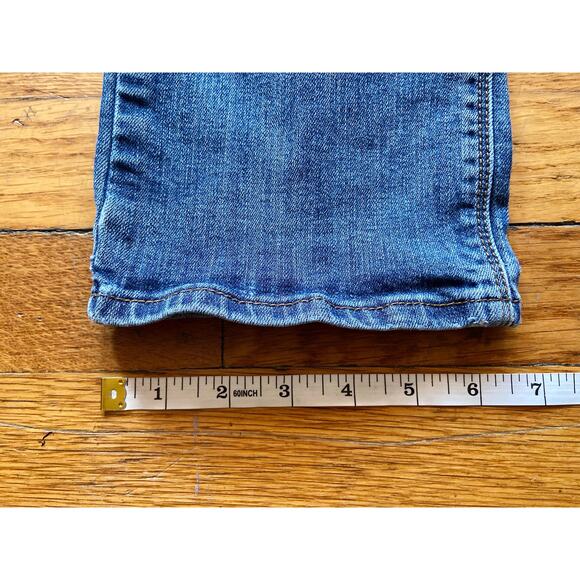LEVI'S 'Perfect Waist 525 Straight Leg' Distressed Jeans sz W29 x L30 - Picture 13 of 13